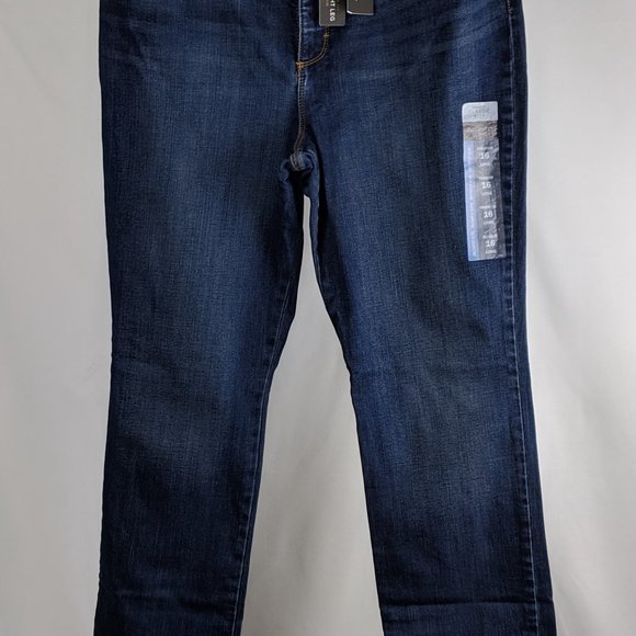 WOMEN’S INSTANTLY SLIMS LEE STRAIGHT LEG Jeans - Picture 3 of 10